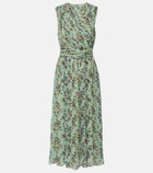Ulla Johnson Celestina floral silk chiffon midi dress