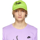 ERL Green Nike Edition Six-Panel Witch Cap