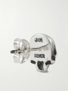 Jam Homemade - Revolution Skull Silver Single Earring