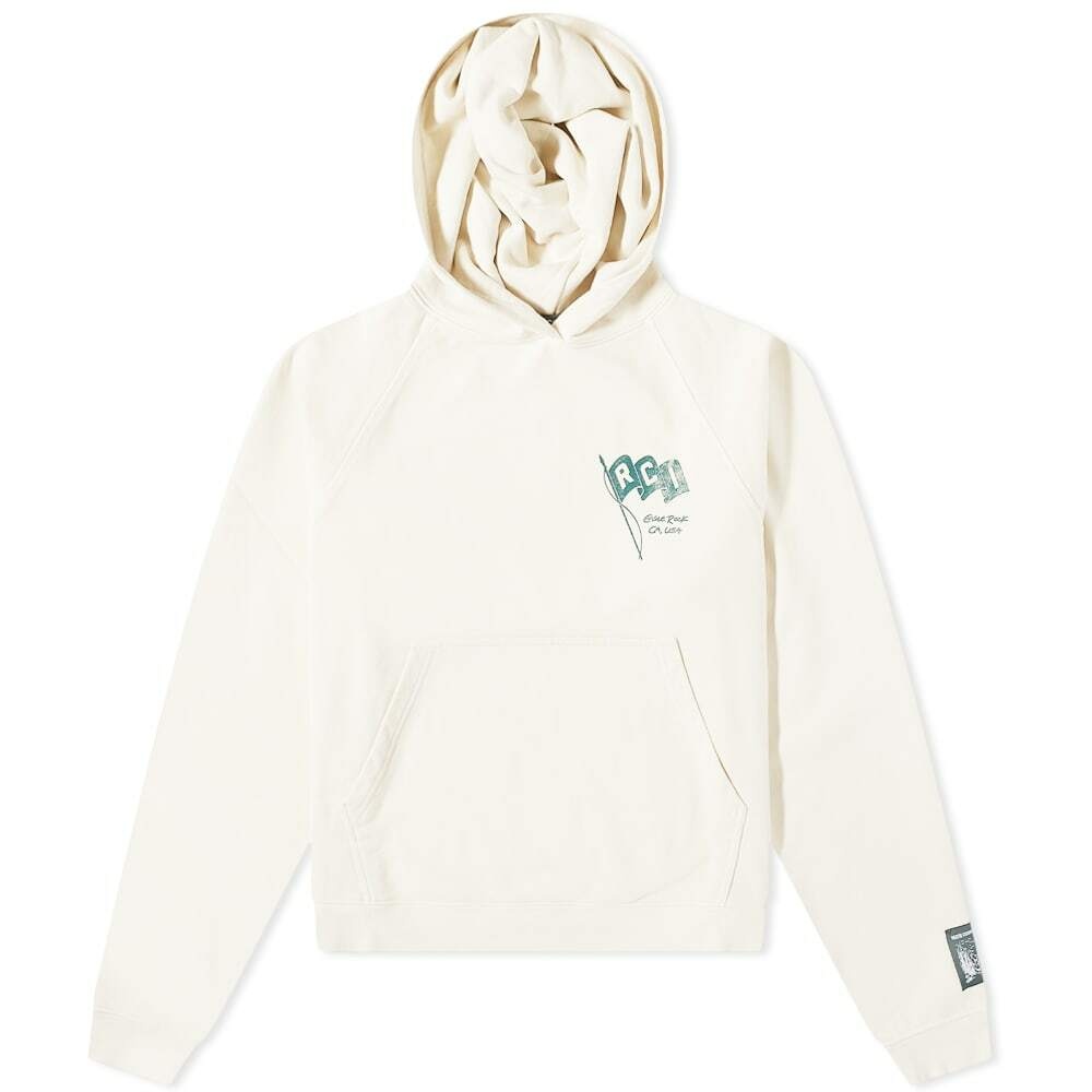 Photo: Reese Cooper Men's Outdoor Supply Popover Hoody in Vintage White
