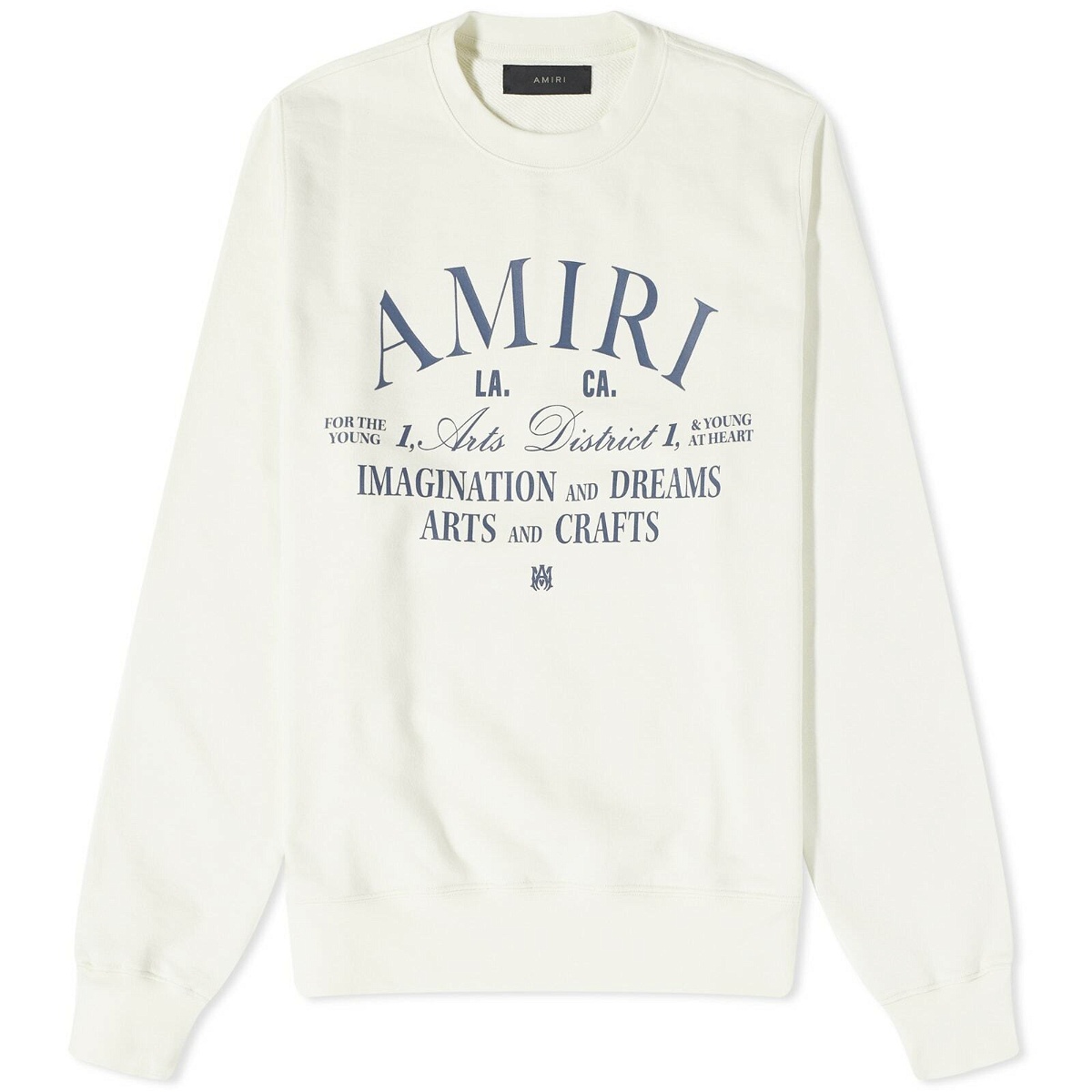 AMIRI Men's Arts District Sweater in Vanilla Ice Amiri