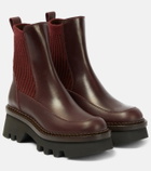 Chloe - Owena leather Chelsea boots