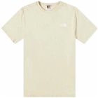 The North Face Men's Simple Dome T-Shirt in Gravel/Tnf White