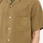 Portuguese Flannel Men's Dogtown Vacation Shirt in Olive