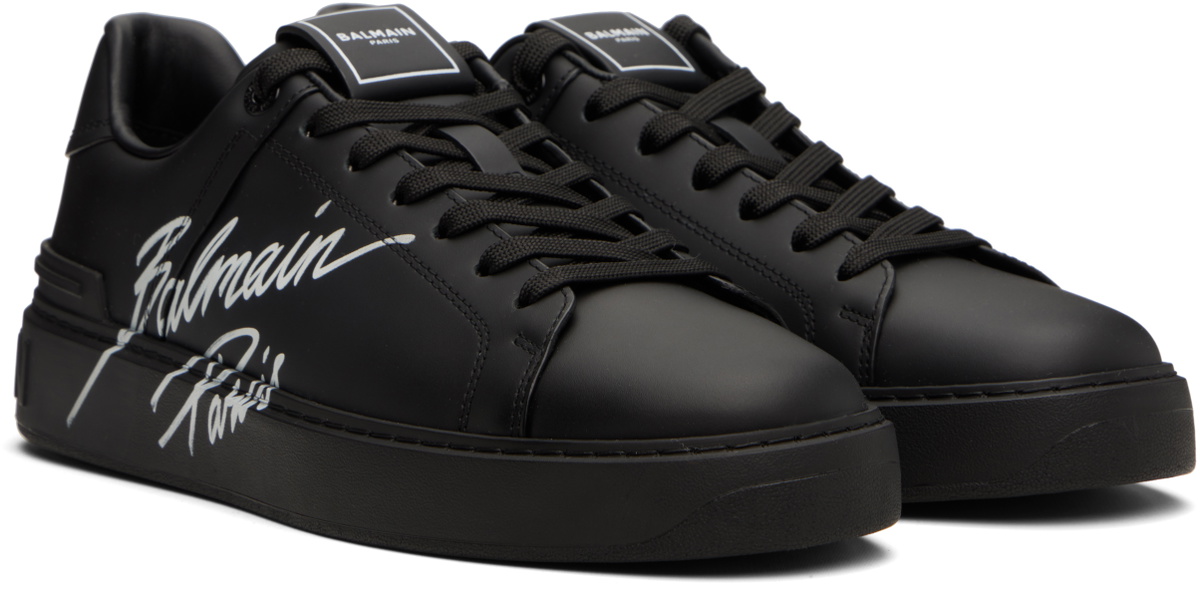 Balmain Black B-Court Sneakers Balmain