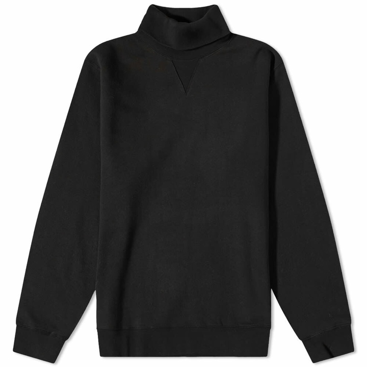 Photo: Beams Plus Men's Turtleneck Crew Sweat in Black