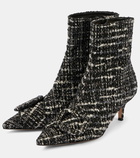 Gianvito Rossi Tweed ankle boots