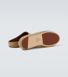 Loro Piana Tomori Walk suede mules