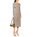 Agnona - Off-the-shoulder cotton-blend top