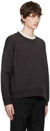 visvim Black Ultimate Jumbo SB Sweatshirt
