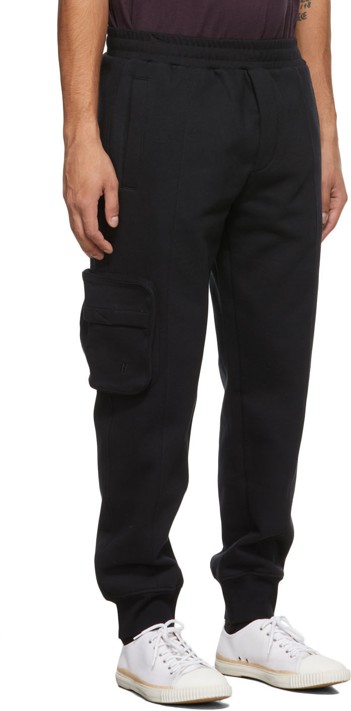 Helmut Lang Logo Waistband Regular Fit Pants