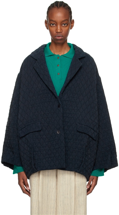 Photo: Cordera Navy Quilted Jacket