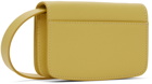 AMI Paris Yellow Paris Paris Strap Card Holder