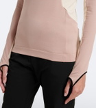 Moncler Grenoble Colorblocked ski top