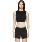 Ernest Leoty Black Seamless Sophie Crop Top