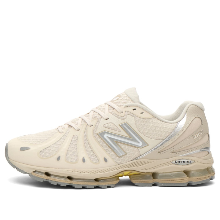 Photo: New Balance Abzorb 1890 Sneaker in Linen/Punch Yellow