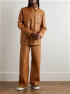 Marni - Carhartt WIP Leather Jacket - Brown