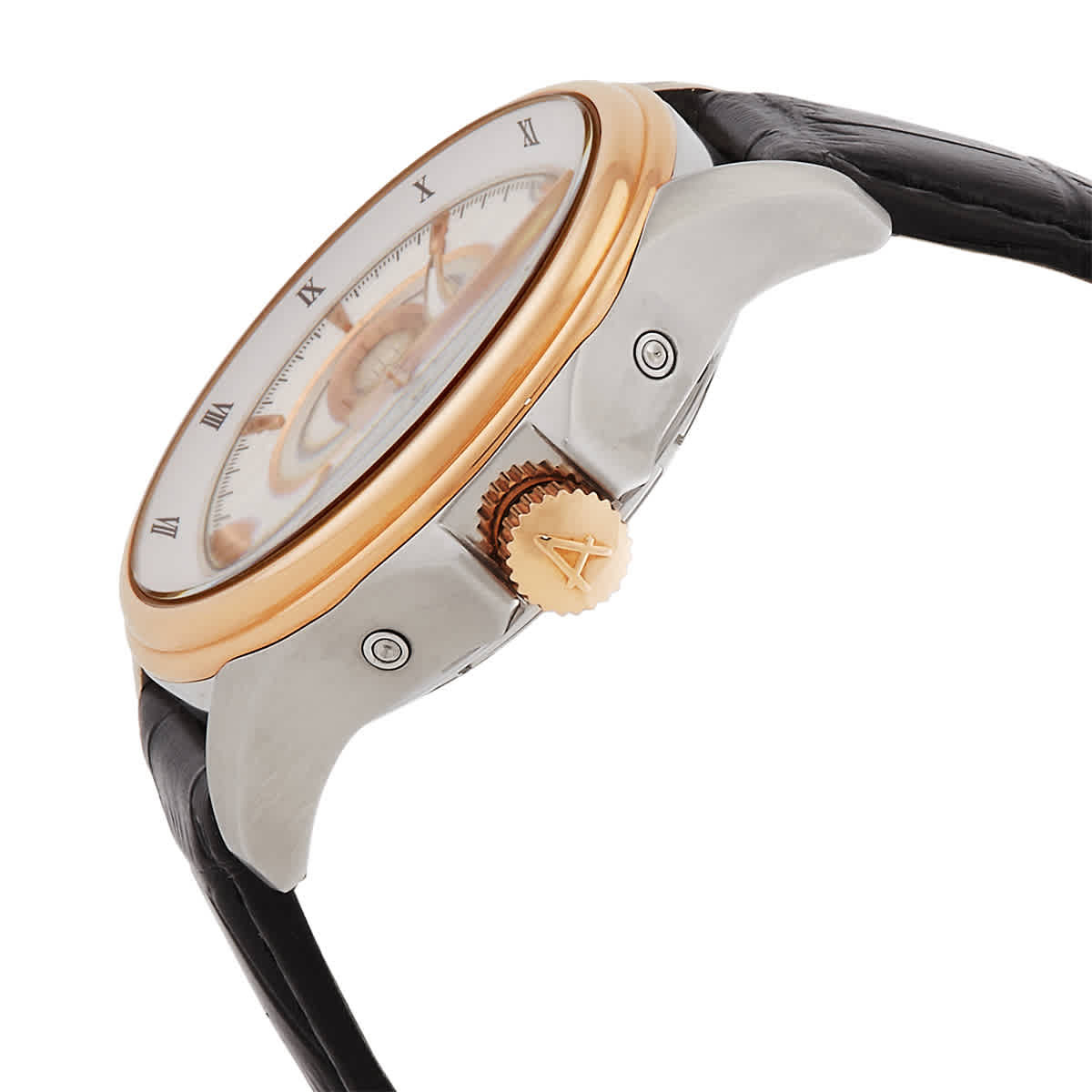 Arbutus Broadway Automatic White Dial Mens Watch AR607TRWB