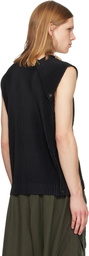 HOMME PLISSÉ ISSEY MIYAKE Black Stone Cloud Tank Top