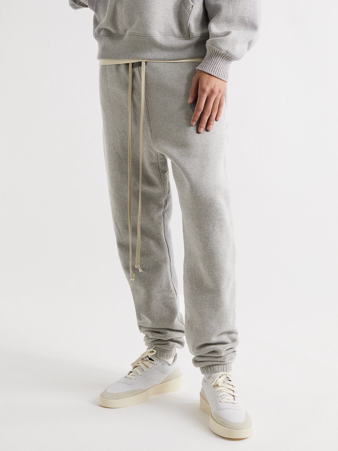 Fear of God - The Vintage Tapered Cotton-Jersey Sweatpants - Gray Fear Of  God