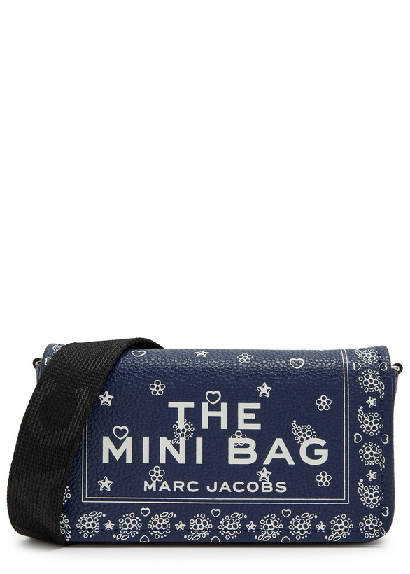Photo: Marc Jacobs The Mini Bag Leather Cross-body bag - Navy - One Size