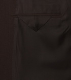 Umit Benan Richard linen and wool suit jacket