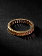 VADA - Eternity Gold Sapphire Ring - Gold