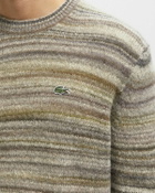 Lacoste KNIT SWEATERS Brown Mens Pullover
