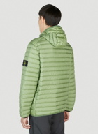 Stone Island - Hooded Puffer Jacket in Green