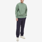 Advisory Board Crystals Men's 123 Crew Sweat in Aventurine Green