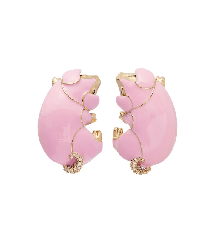 Photo: Gucci Embellished clip-on earrings
