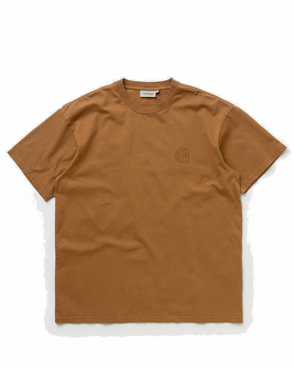 Photo: Carhartt Wip S/S Verse Patch T Shirt Brown - Mens - Shortsleeves