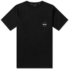 F.C. Real Bristol Men's FC Real Bristol Logo Pocket T-Shirt in Black