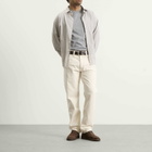 Drake's Men's 5 Pocket Selvedge Jeans in Ecru