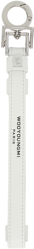Photo: Wooyoungmi White Embossed Keychain