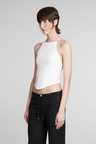 Courrèges White Viscose Blend Top