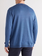 Anderson & Sheppard - Linen Sweater - Blue