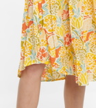 Velvet - Ramona printed midi dress