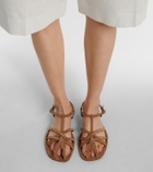 Herbert Levine The Catch suede sandals