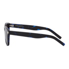 Saint Laurent Black and Blue SL 51 Sunglasses
