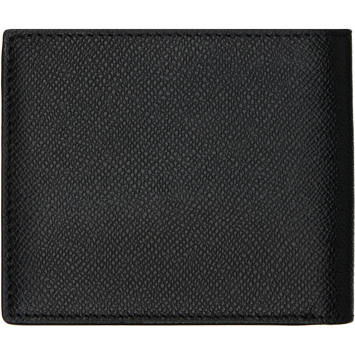 TOM FORD Black Small Grain Leather Bifold Wallet