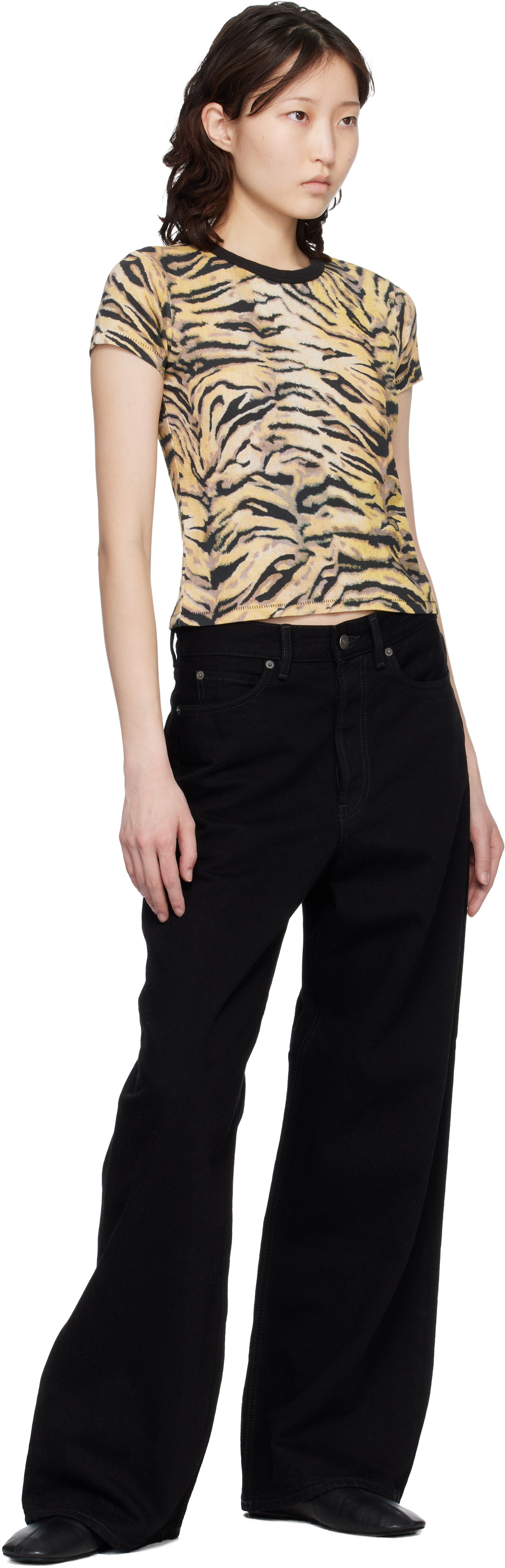 Kenzo Yellow Kenzo Paris 'KENZO Tiger' T-shirt