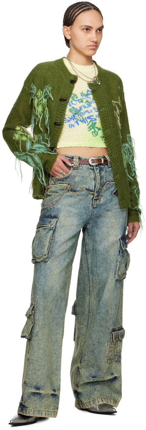 andersson bell Macaron カーディガン Andersson Bell Green Macaron Cardigan Andersson Bell