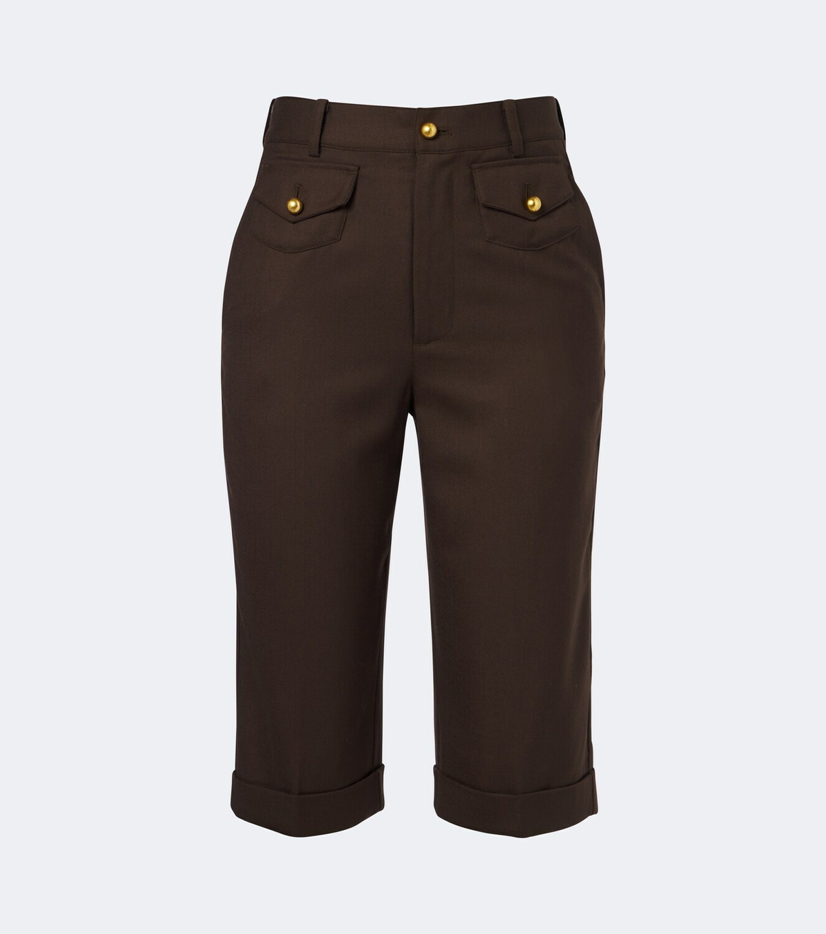 Xu Zhi Wool capri pants