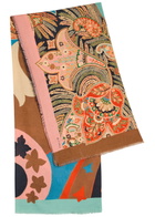 Etro Printed Cotton-blend Scarf - Multicoloured - One Size