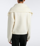 Róhe Wool zip-up sweater