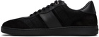 Ferragamo Black Signature Low-Top Sneakers