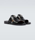 Burberry - Leather sandals