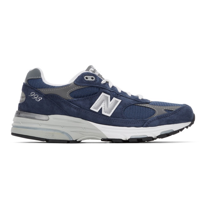 Photo: New Balance Navy US Made 993 Sneakers