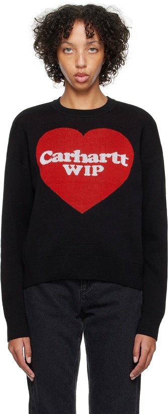 Photo: Carhartt Work In Progress Black Heart Sweater